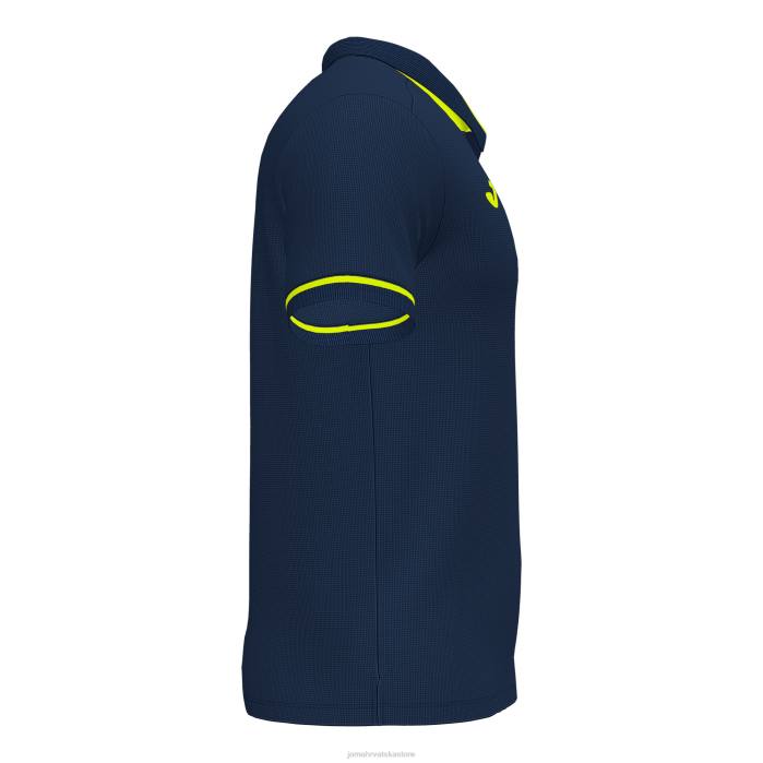 hr Joma polo majica kratkih rukava prvenstvo vi tamnoplava fluorescentno žuta 6FVN1342 muškarci