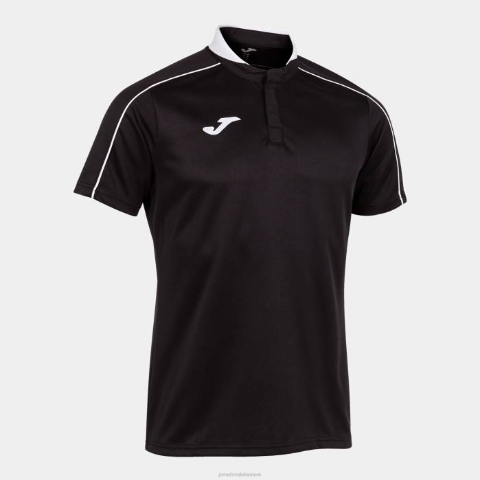 hr Joma polo majica kratkih rukava skram crno 6FVN3045 muškarci