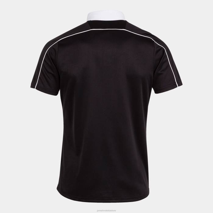 hr Joma polo majica kratkih rukava skram crno 6FVN3045 muškarci