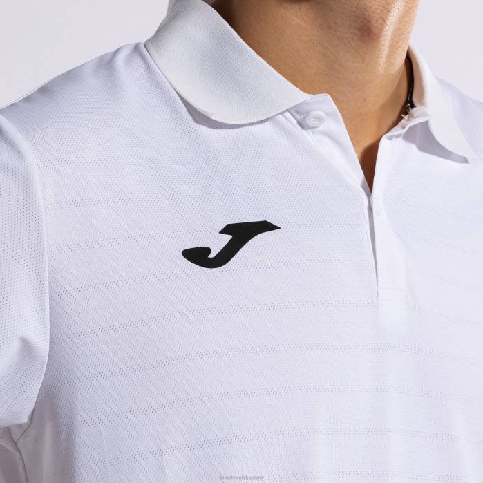 hr Joma polo majica kratkih rukava torneo bijela 6FVN775 muškarci