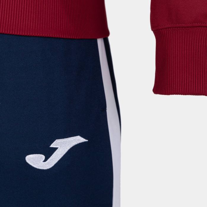 hr Joma prvenstvo u trenirci v bordo bijela 6FVN302 muškarci