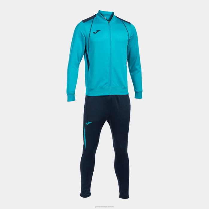 hr Joma prvenstvo u trenirkama vii fluorescentno tirkizno tamnoplava 6FVN1088 muškarci