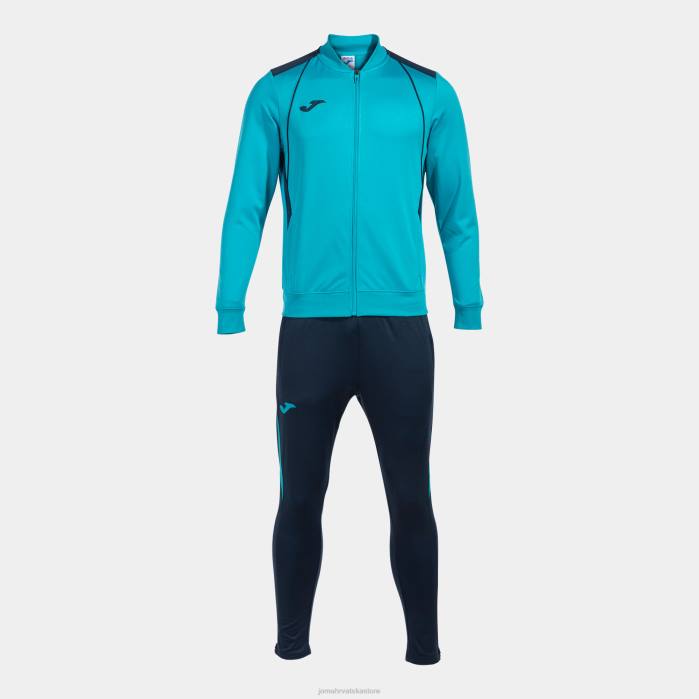 hr Joma prvenstvo u trenirkama vii fluorescentno tirkizno tamnoplava 6FVN1088 muškarci
