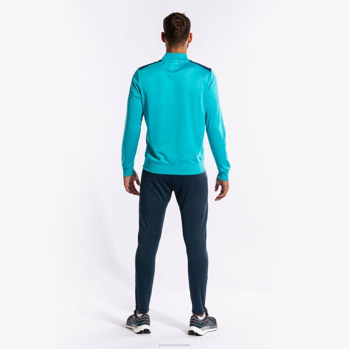 hr Joma prvenstvo u trenirkama vii fluorescentno tirkizno tamnoplava 6FVN1088 muškarci
