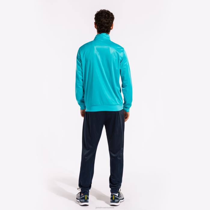 hr Joma trenerka Columbus fluorescentno tirkizno tamnoplava 6FVN3080 muškarci