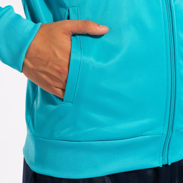 hr Joma trenerka Columbus fluorescentno tirkizno tamnoplava 6FVN3080 muškarci