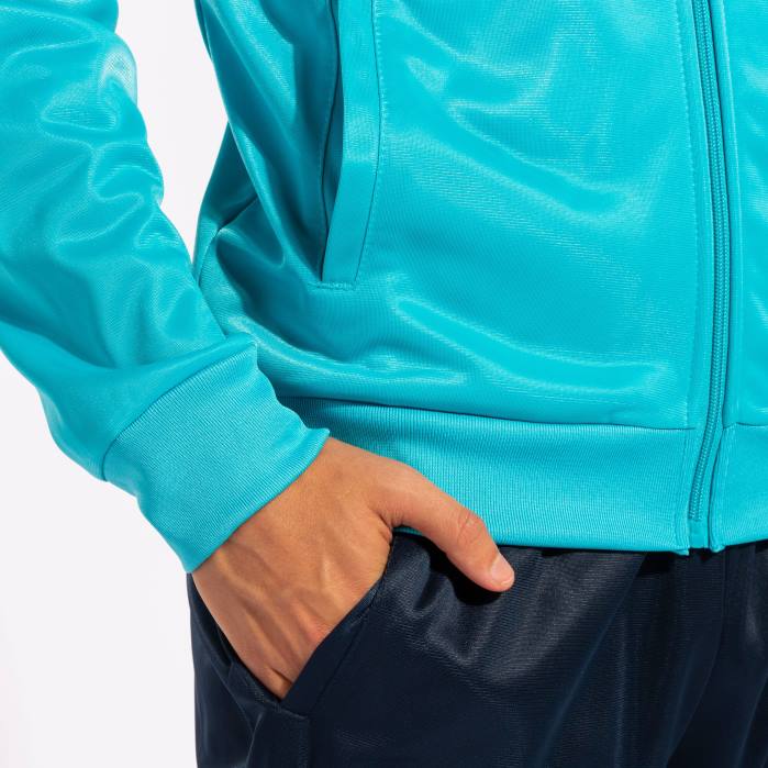 hr Joma trenerka Columbus fluorescentno tirkizno tamnoplava 6FVN3080 muškarci