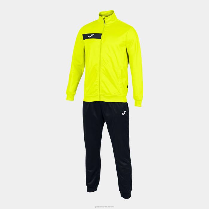 hr Joma trenerka Columbus fluorescentno žuto crna 6FVN4116 muškarci