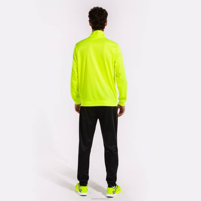 hr Joma trenerka Columbus fluorescentno žuto crna 6FVN4116 muškarci