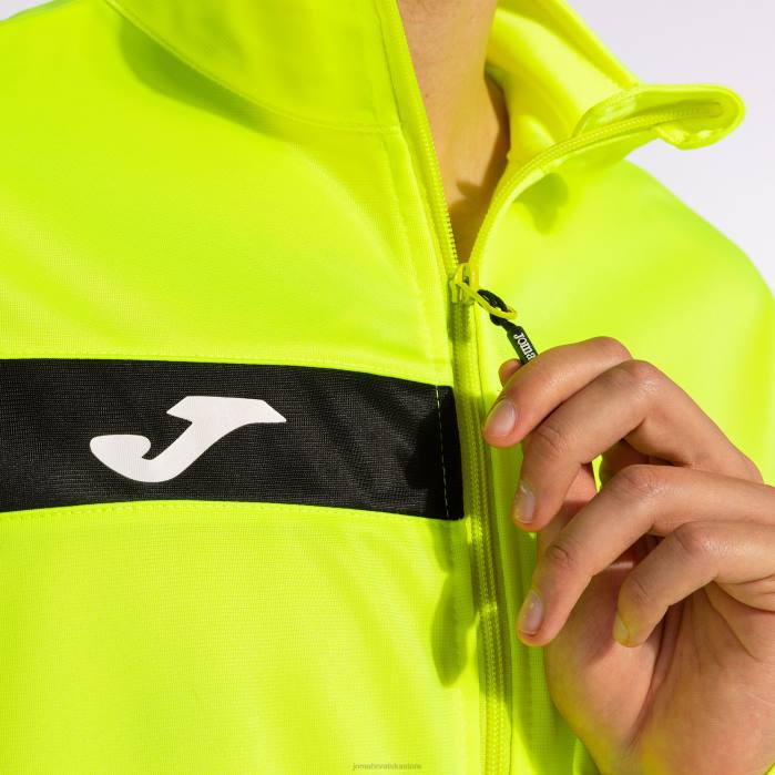 hr Joma trenerka Columbus fluorescentno žuto crna 6FVN4116 muškarci
