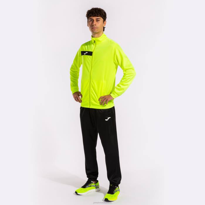 hr Joma trenerka Columbus fluorescentno žuto crna 6FVN4116 muškarci