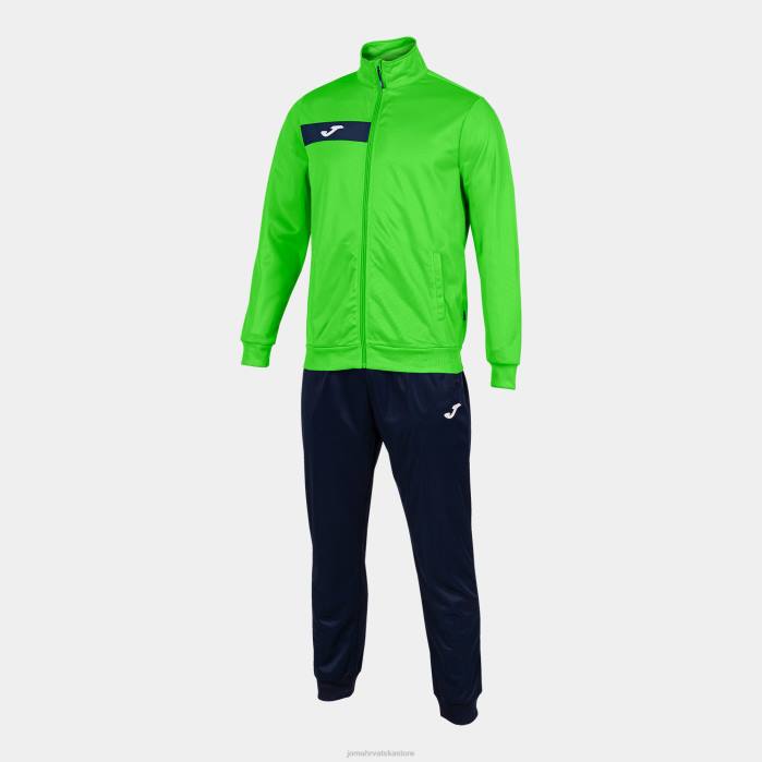 hr Joma trenerka Columbus fluorescentno zelena tamnoplava 6FVN3448 muškarci