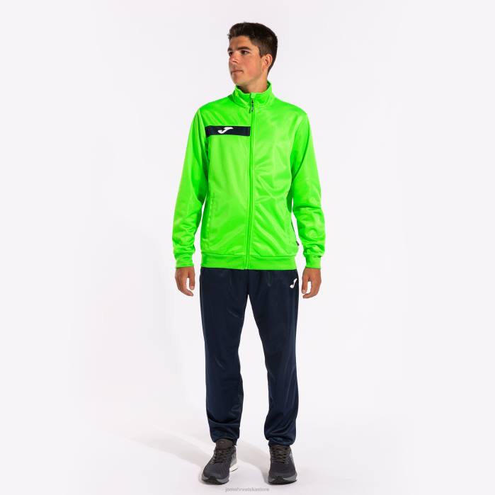 hr Joma trenerka Columbus fluorescentno zelena tamnoplava 6FVN3448 muškarci