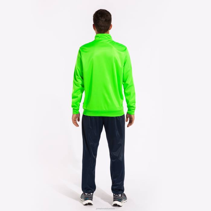hr Joma trenerka Columbus fluorescentno zelena tamnoplava 6FVN3448 muškarci