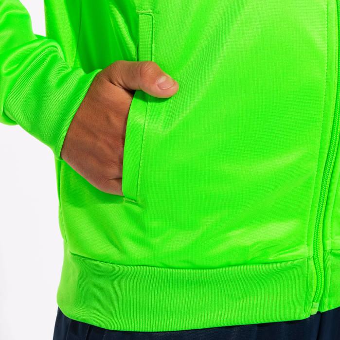 hr Joma trenerka Columbus fluorescentno zelena tamnoplava 6FVN3448 muškarci