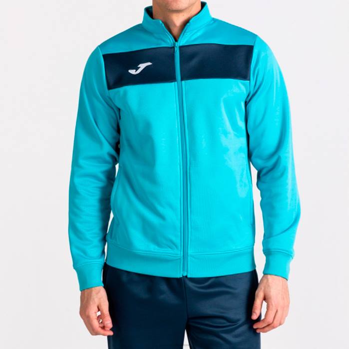 hr Joma trenirka akademija ii fluorescentno tirkizno tamnoplava 6FVN4384 muškarci