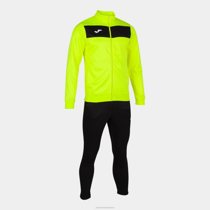 hr Joma trenirka akademija ii fluorescentno žuto crna 6FVN3477 muškarci