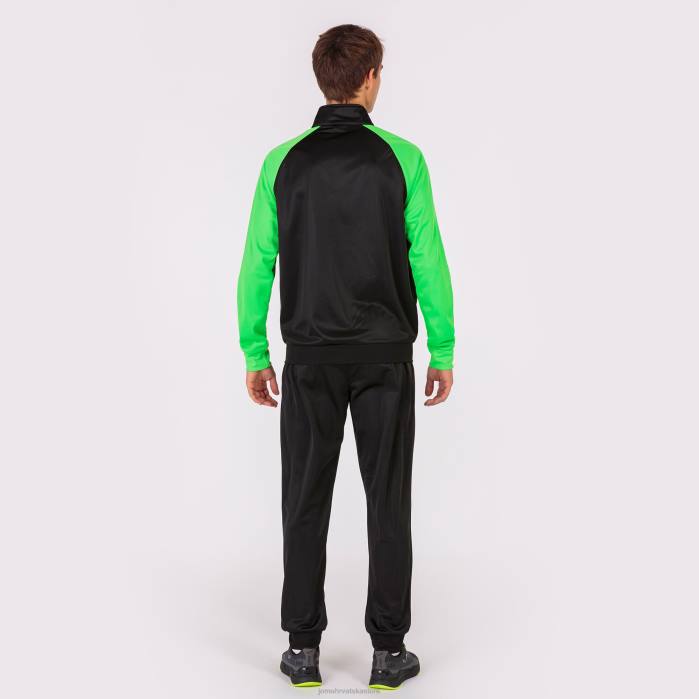 hr Joma trenirka akademija iv crna fluorescentno zelena 6FVN3119 muškarci