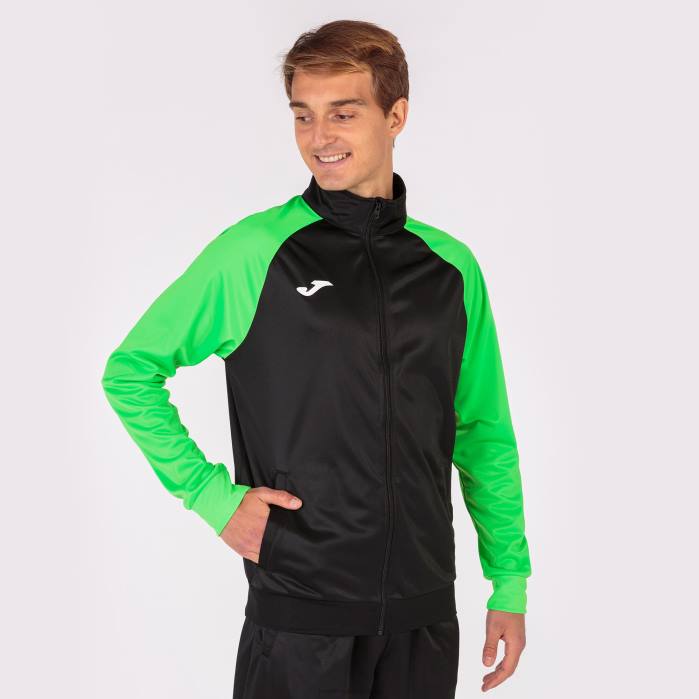 hr Joma trenirka akademija iv crna fluorescentno zelena 6FVN3119 muškarci