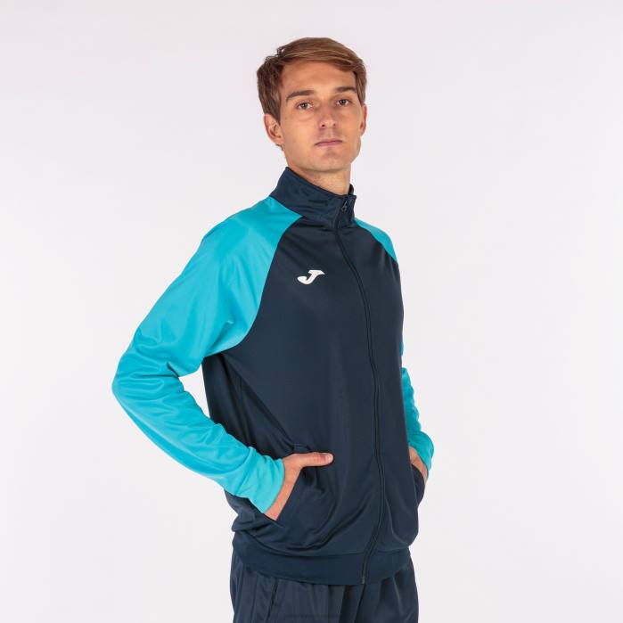 hr Joma trenirka akademija iv tamnoplava fluorescentna tirkizna 6FVN4539 muškarci