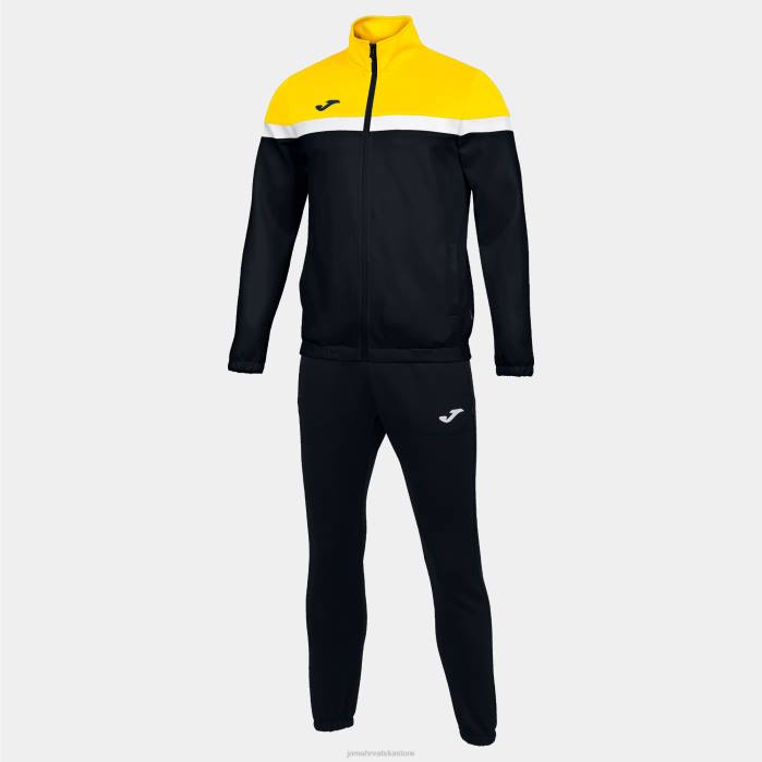 hr Joma trenirka danubio crno žuta 6FVN318 muškarci