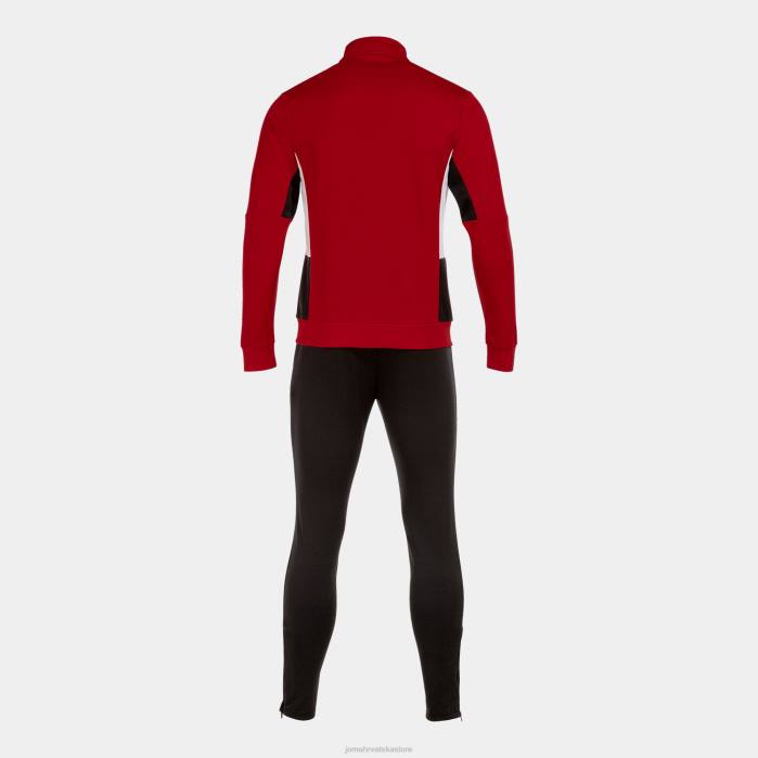 hr Joma trenirka danubio ii crveno crno bijelo 6FVN366 muškarci