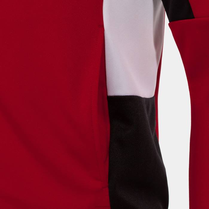 hr Joma trenirka danubio ii crveno crno bijelo 6FVN366 muškarci