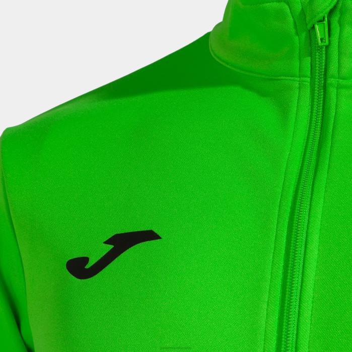 hr Joma trenirka danubio ii fluorescentno zelena crno bijela 6FVN616 muškarci