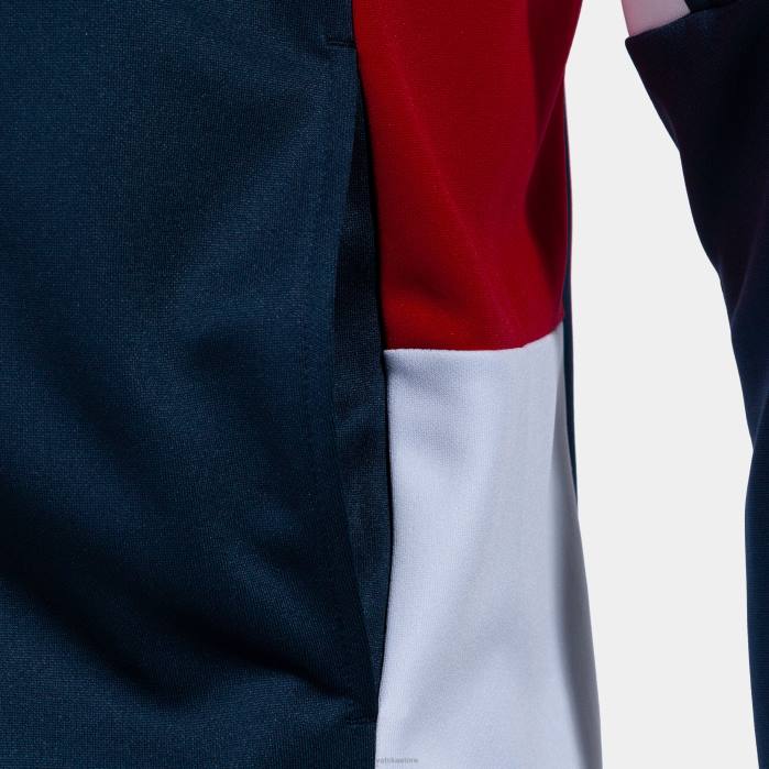 hr Joma trenirka danubio ii tamnoplava crvena bijela 6FVN3509 muškarci