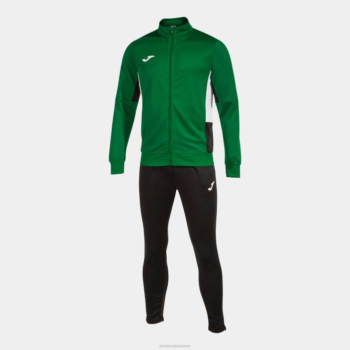 hr Joma trenirka danubio ii zelena crna bijela 6FVN3240 muškarci