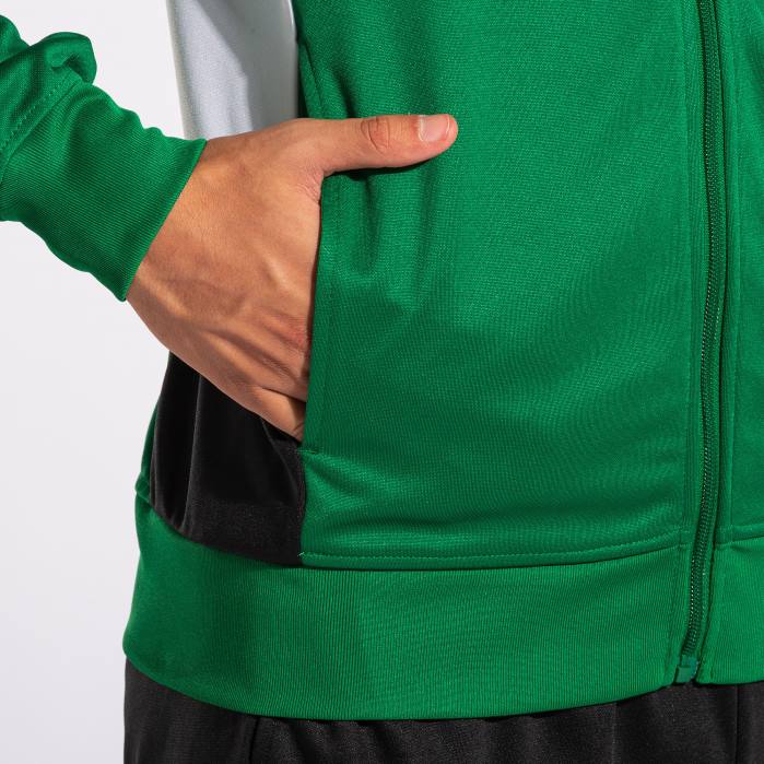 hr Joma trenirka danubio ii zelena crna bijela 6FVN3240 muškarci
