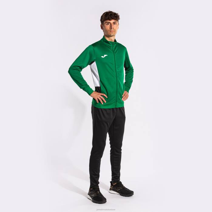 hr Joma trenirka danubio ii zelena crna bijela 6FVN3240 muškarci