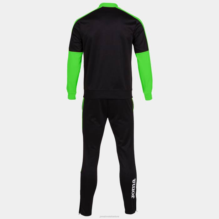 hr Joma trenirka eko prvenstvo crna fluorescentno zelena 6FVN352 muškarci