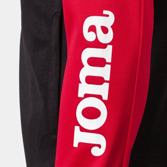 hr Joma trenirka eko prvenstvo crno crvena 6FVN2865 muškarci