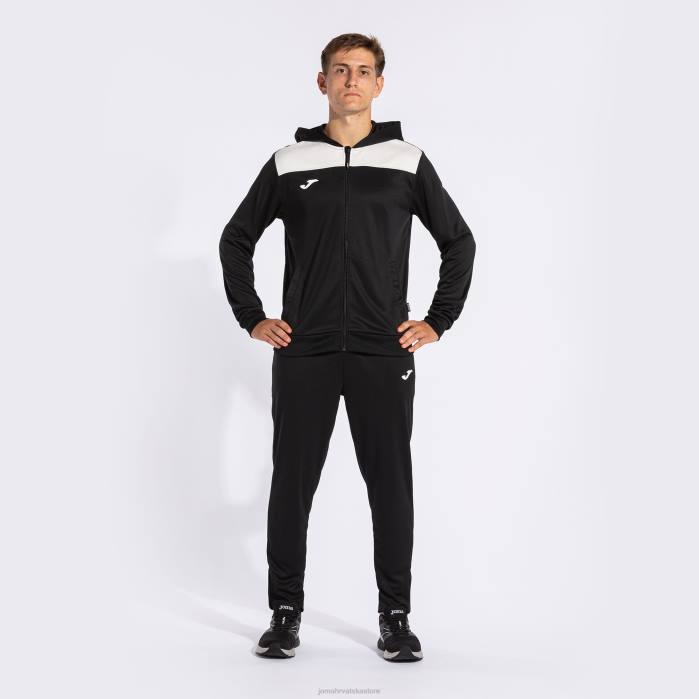 hr Joma trenirka feniks ii crno bijeli 6FVN70 muškarci