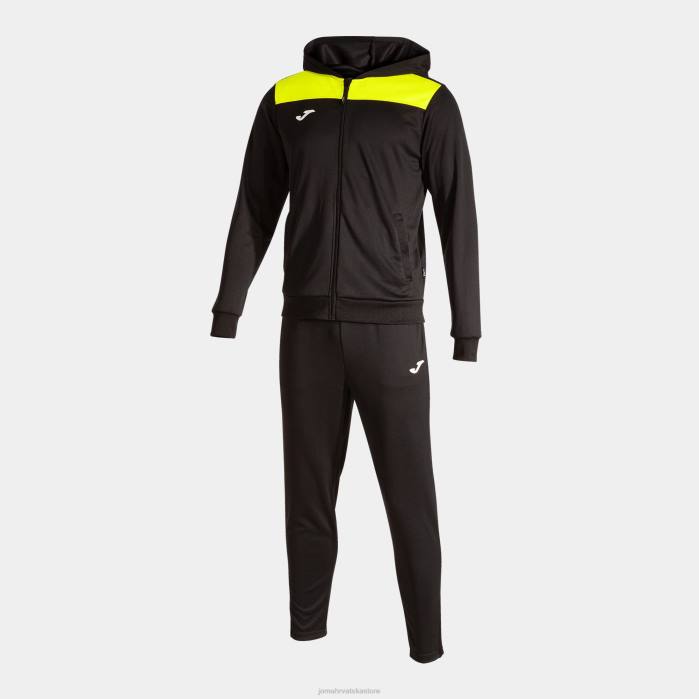 hr Joma trenirka feniks ii crno fluorescentno žuto 6FVN4472 muškarci