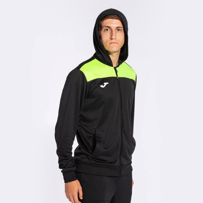 hr Joma trenirka feniks ii crno fluorescentno žuto 6FVN4472 muškarci