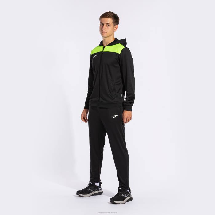 hr Joma trenirka feniks ii crno fluorescentno žuto 6FVN4472 muškarci