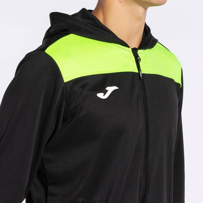hr Joma trenirka feniks ii crno fluorescentno žuto 6FVN4472 muškarci