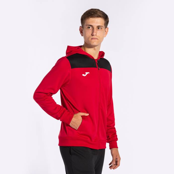 hr Joma trenirka feniks ii crveno-crno 6FVN434 muškarci