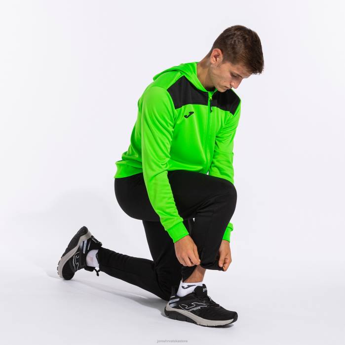 hr Joma trenirka feniks ii fluorescentno zelena crna 6FVN430 muškarci