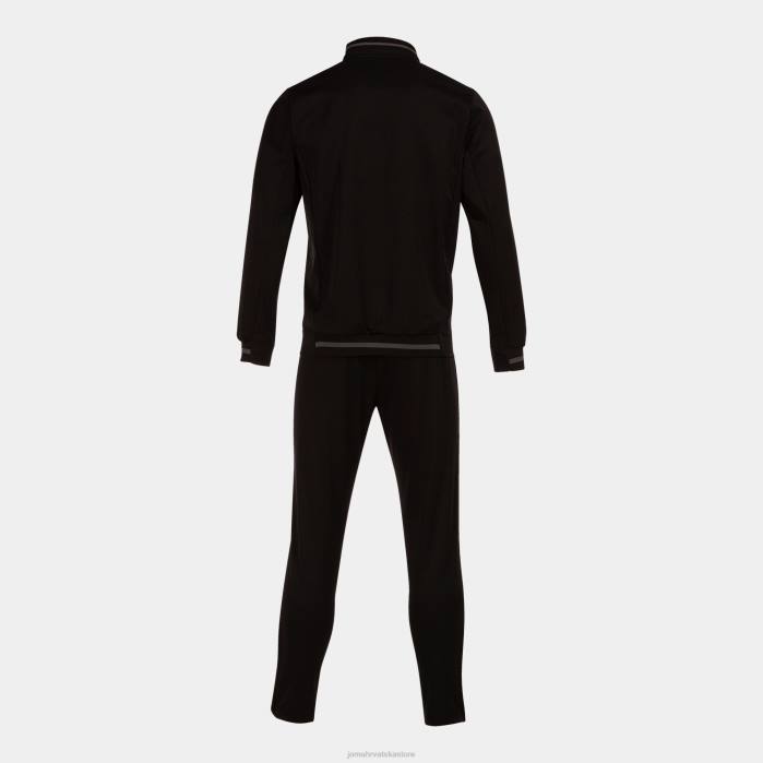 hr Joma trenirka montreal crno tamno sivo 6FVN216 muškarci