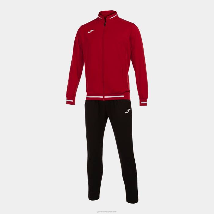 hr Joma trenirka montreal crveno-crno 6FVN869 muškarci