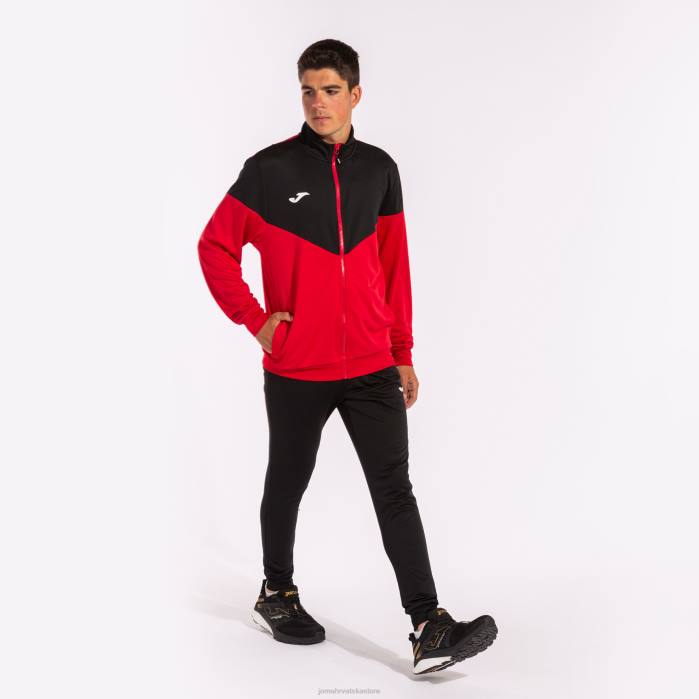 hr Joma trenirka oxford crveno-crno 6FVN3158 muškarci