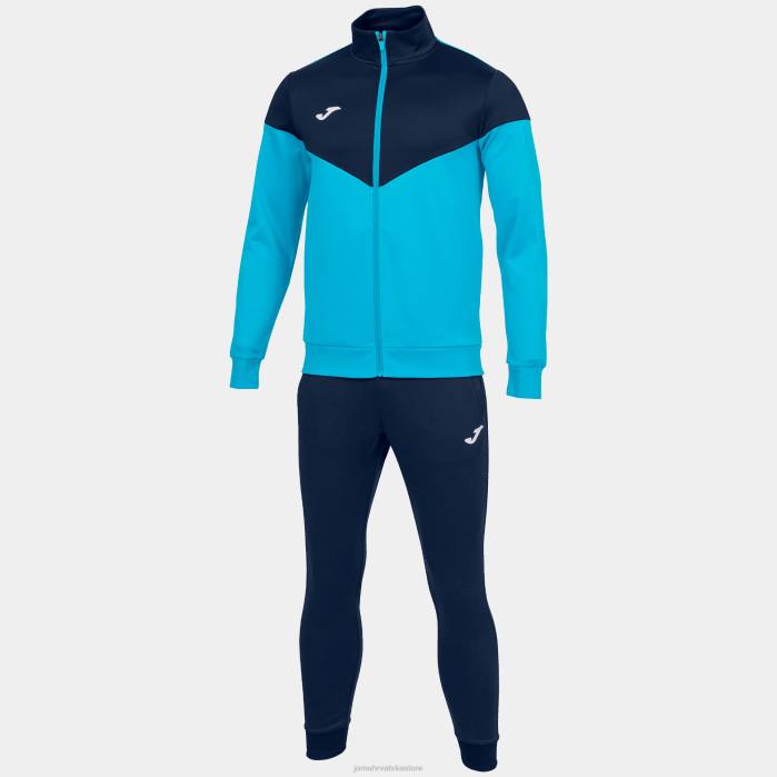 hr Joma trenirka oxford fluorescentno tirkizno tamnoplava 6FVN3083 muškarci