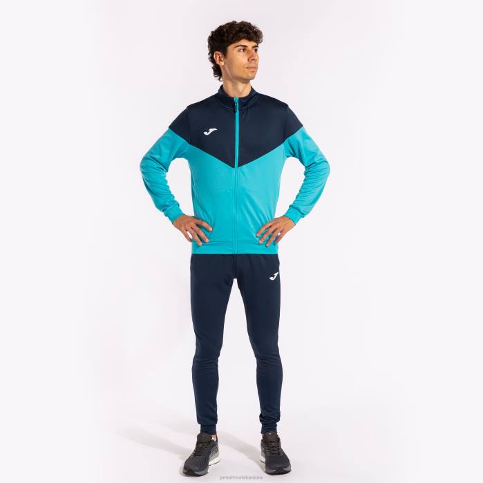 hr Joma trenirka oxford fluorescentno tirkizno tamnoplava 6FVN3083 muškarci