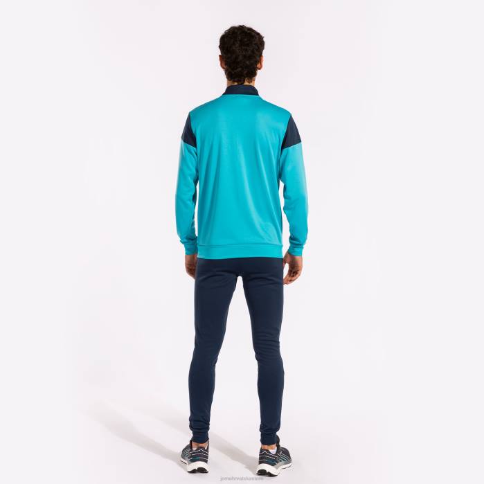 hr Joma trenirka oxford fluorescentno tirkizno tamnoplava 6FVN3083 muškarci