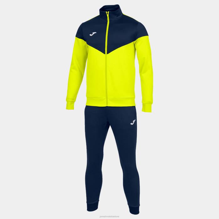 hr Joma trenirka oxford fluorescentno žuta tamnoplava 6FVN4106 muškarci