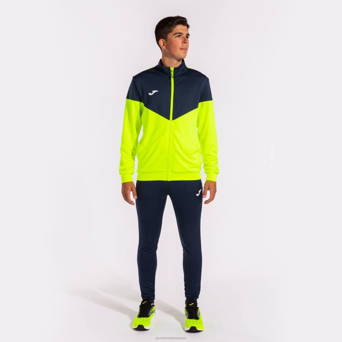 hr Joma trenirka oxford fluorescentno žuta tamnoplava 6FVN4106 muškarci