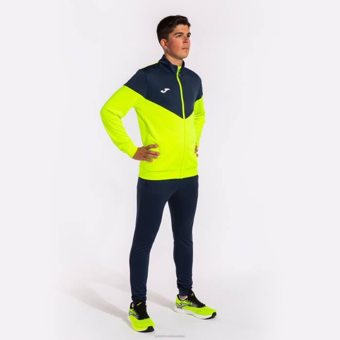 hr Joma trenirka oxford fluorescentno žuta tamnoplava 6FVN4106 muškarci
